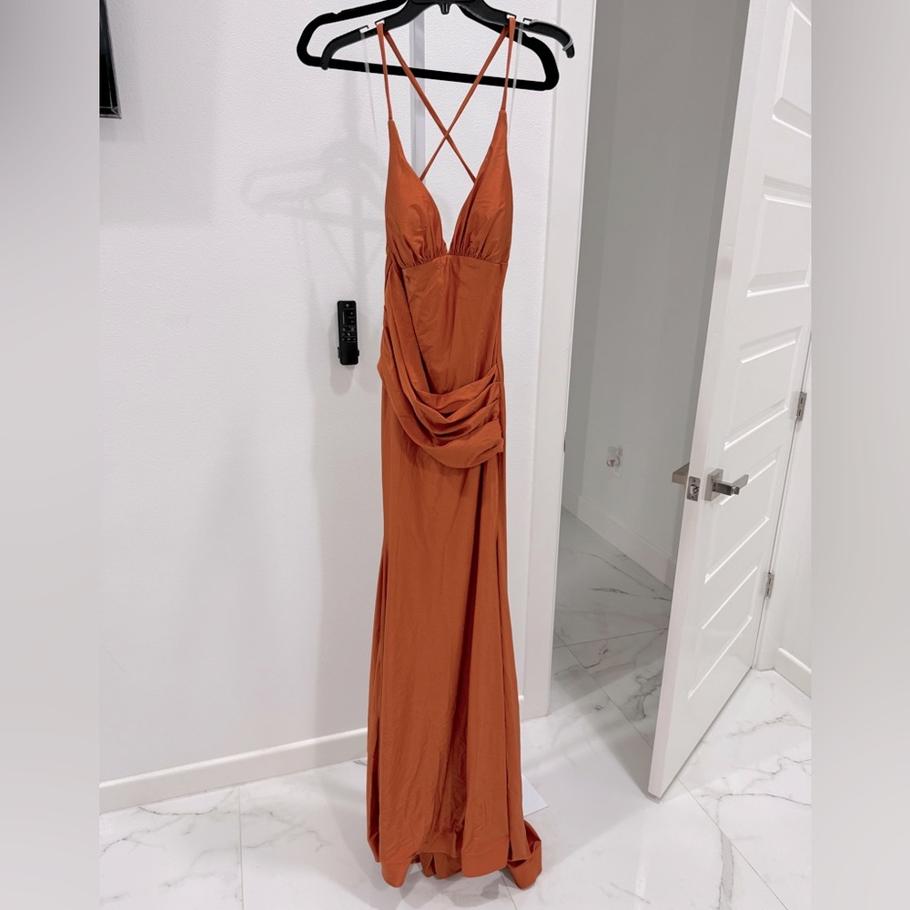 Prom Dress Fall color Bodycon